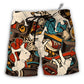 Beach Short / Adults / S Dance Break Dance Cool Style - Beach Short - Owls Matrix LTD