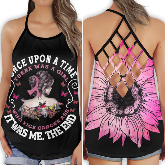 Breast Cancer Awareness Story Of Strength - Hollow Tank Top