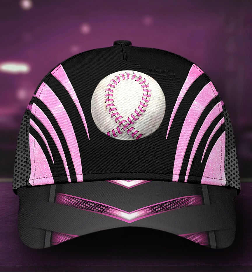 Breast Cancer Baseball Awareness Support – Classic Cap