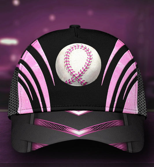 Breast Cancer Baseball Awareness Support – Classic Cap