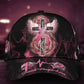 Breast Cancer Rose Cross – Classic Cap