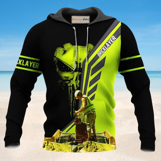 Bricklayer Great Personalized Two Tone - 3D Hoodie