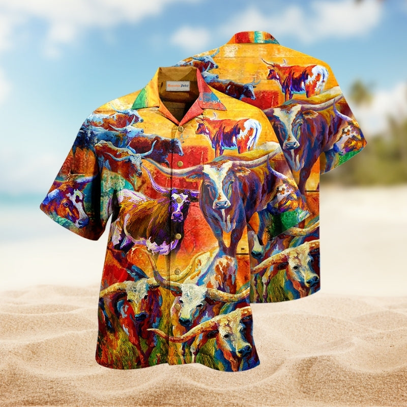 Buffalo Beautiful Painting Limited Edition – Hawaiian Shirt