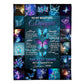 Butterfly Remember How Much I Love You 50 x 60 Inch Flannel Blanket For Cozy Bedroom And Sofa Decor