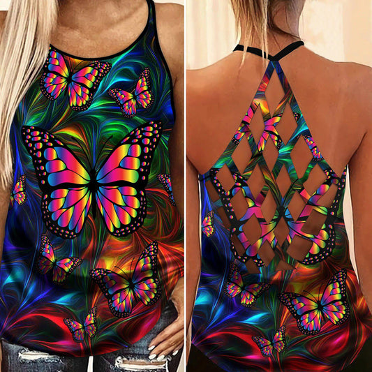 Butterfly Beautiful Everyday Limited Edition 12 – Hollow Tank Top