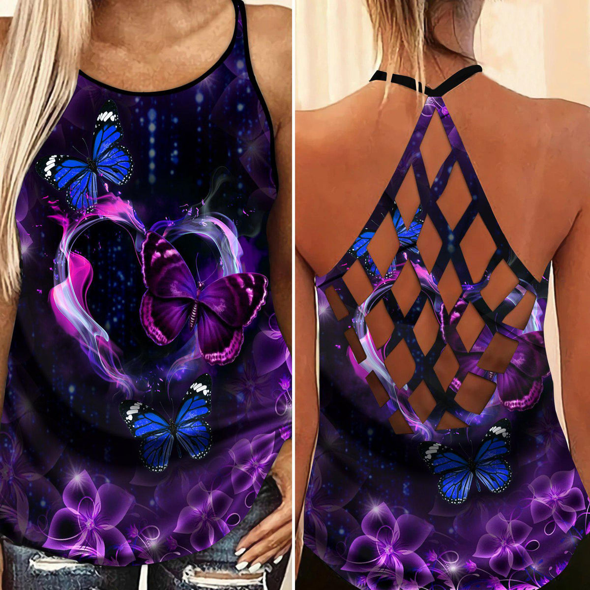 Butterfly Beautiful Everyday Limited Edition 4 – Hollow Tank Top