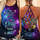 Butterfly Beautiful Everyday Custom Name Limited Edition 9 – Hollow Tank Top