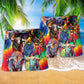 Colorful Bull Animals – Beach Short