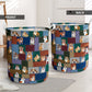Bulldog Little Happy Dog - Laundry Basket - Owls Matrix LTD