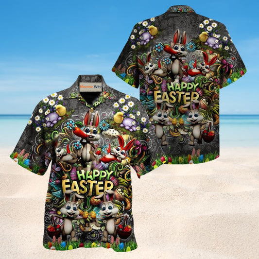 Bunny Happy Easter April Edition - Hawaiian Shirt