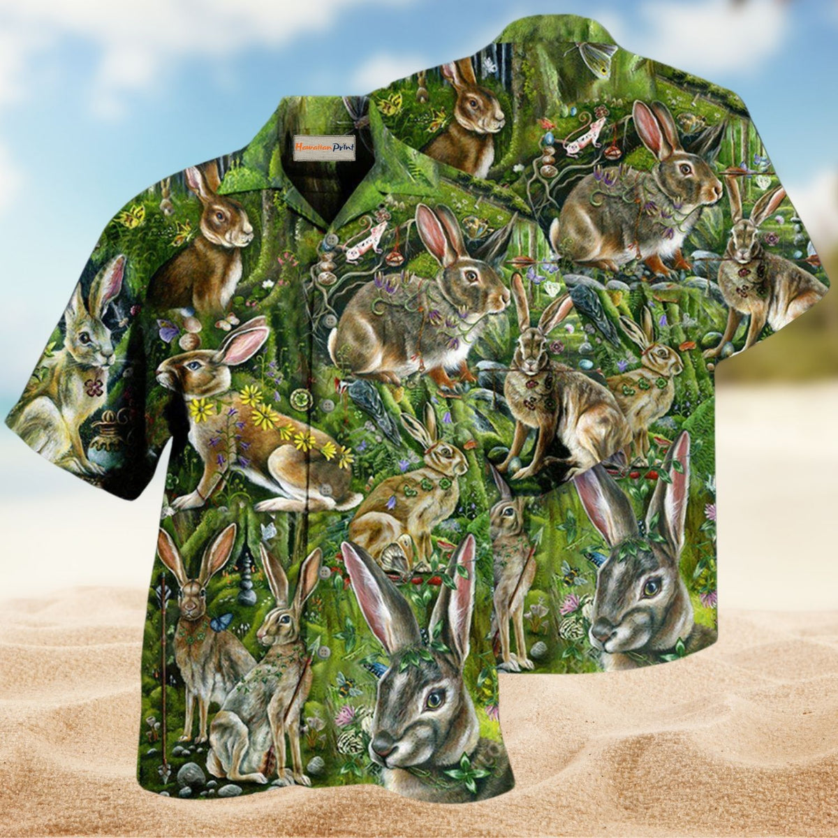 Bunny Loves You Edition – Hawaiian Shirt