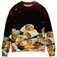 Burritos Fast Food Delicious Art – Sweater - Ugly Christmas Sweater