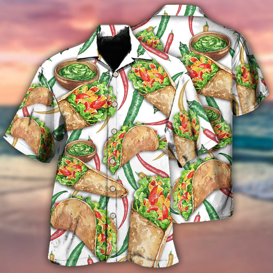 Burritos Make Me Happy Style – Hawaiian Shirt
