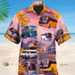 Bus Driver Purple Style – Hawaiian Shirt