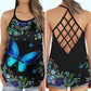 Blue Butterfly Garden Nature Collection – Hollow Tank Top
