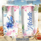 Butterfly Beautiful In Sky Personalized 20 Oz Tumbler For Hot Cold Drinks And Travel