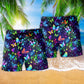 Colorful Butterfly Lover Style - Beach Short