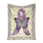 Cystic Fibrosis Awareness 50 x 60 Inch Flannel Blanket For Cozy Bedroom And Sofa Decor