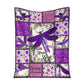 Epilepsy Awareness Butterfly 50 x 60 Inch Flannel Blanket For Cozy Bedroom And Sofa Decor