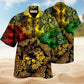 Butterfly Golden Skull Edition – Hawaiian Shirt