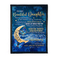 Butterfly Mom To Daughter Wasn't It Yesterday You Were Baby 50 x 60 Inch Flannel Blanket For Cozy Bedroom And Sofa Decor