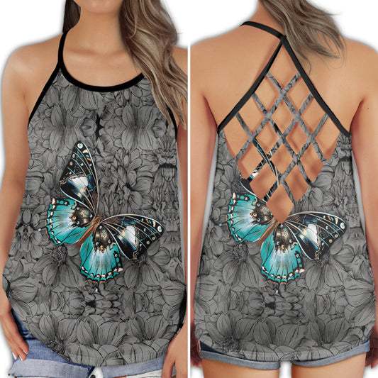 Butterfly Glow In The Dark Magic - Hollow Tank Top