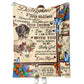 Butterfly To My Daughter Love Mom And Daughter 50 x 60 Inch Flannel Blanket For Cozy Bedroom And Sofa Decor