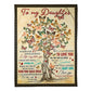 Butterfly Wherever Journey Life Mom To Daughter 50 x 60 Inch Flannel Blanket For Cozy Bedroom And Sofa Decor