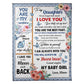 Butterfly Warm Sunshine Love Gift 50 x 60 Inch Flannel Blanket For Cozy Bedroom And Sofa Decor
