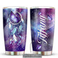 Butterfly Loves Purple Dreamcatcher Personalized 20 Oz Tumbler