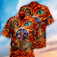 Dragon Fire Love Life Vintage Cool Style - Hawaiian Shirt
