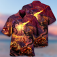 Dragon Unity Love And Strength Vintage Style - Hawaiian Shirt
