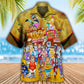 Cat Aerobics Instructor Funny - Hawaiian Shirt