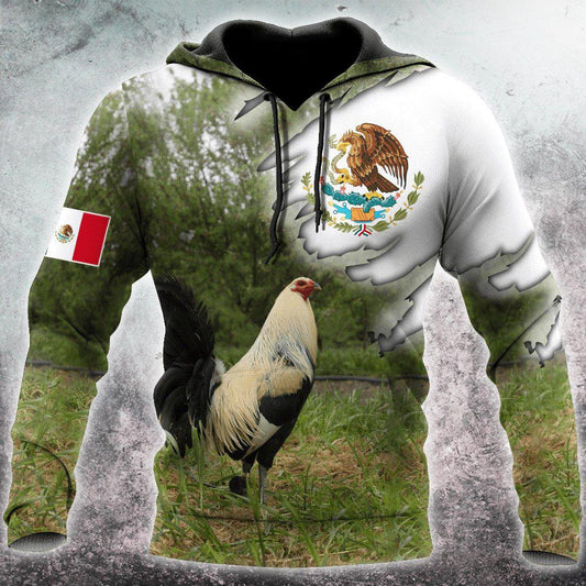Farm Rooster Amazing Art – 3D Hoodie