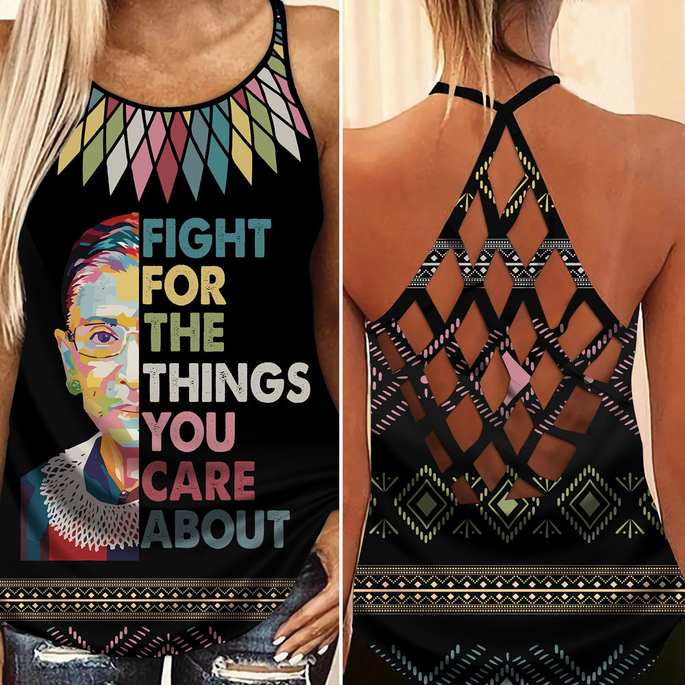 Fight For The Things You Care About Limited Edition 4 – Hollow Tank Top
