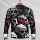 Skull Love Rose Fantasy Art – Sweater - Ugly Christmas Sweater