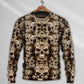 Skull Inner Darkness Art Style – Sweater - Ugly Christmas Sweater