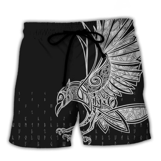 Viking Raven Victory Symbol – Beach Short
