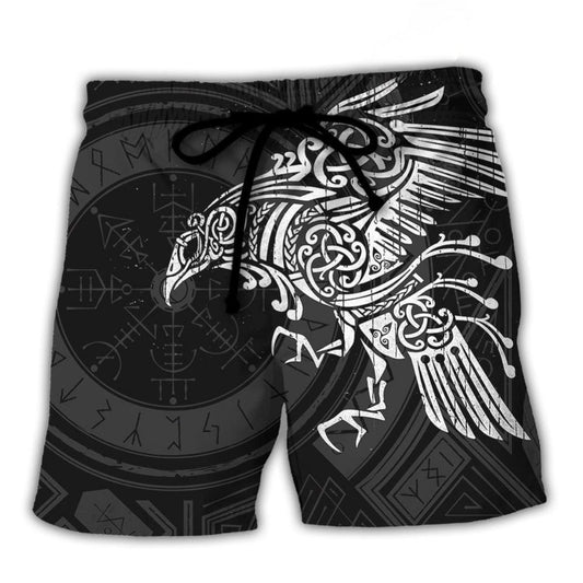 Viking Valhalla Raven Legends – Beach Short