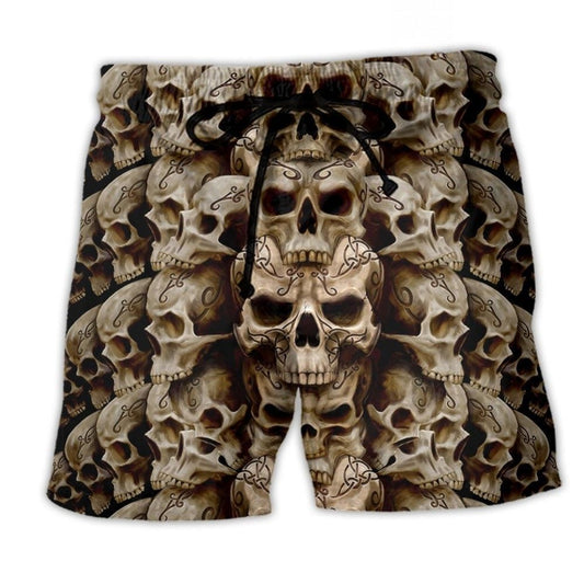 Skull Dark Inside Everyone - Beach Short