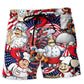 Patriotic Chef Independence Day Fun – Beach Short