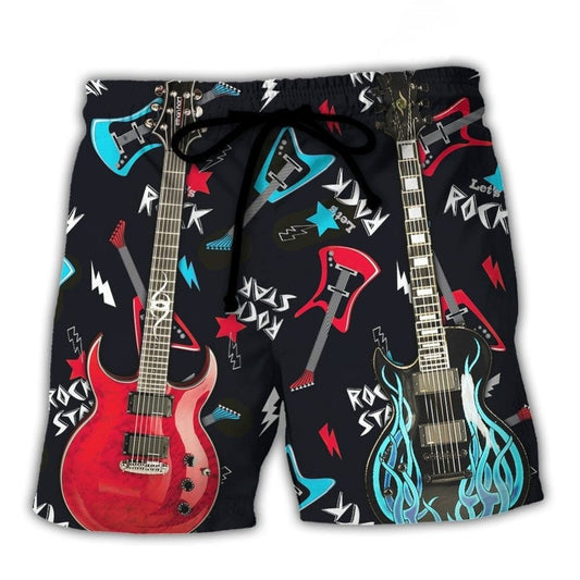 Guitar Music Is All I Need – Beach Short