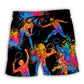 Racquetball Colorful Sports Art – Beach Short