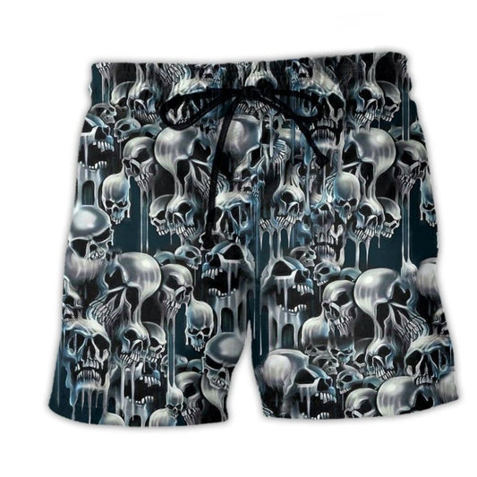 Skull It's Hot in Here - Beach Short