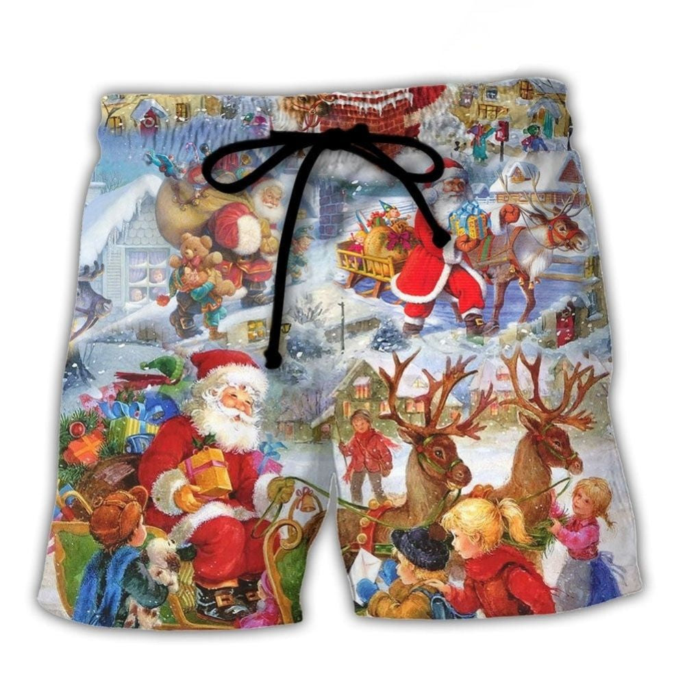 Merry Holly Jolly Christmas – Beach Short