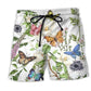 Butterfly Floral Beauty Art – Beach Short