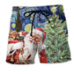 Christmas Secret Gift Surprise Art – Beach Short