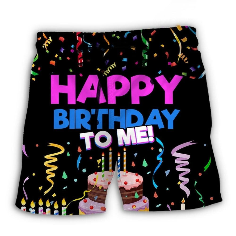 Happy Birthday Celebration For Me – Beach Short