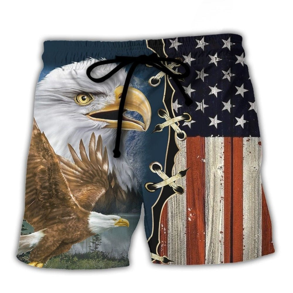 American Eagle Faith Wildlife – Beach Short
