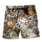 Vintage Pocket Watch Classic Style – Beach Short